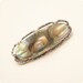 Victorian Sterling Blister Pearl Brooch Petite P4750