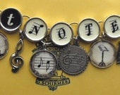 Got Notes Bracelet Musicians Music Charm Jewelry