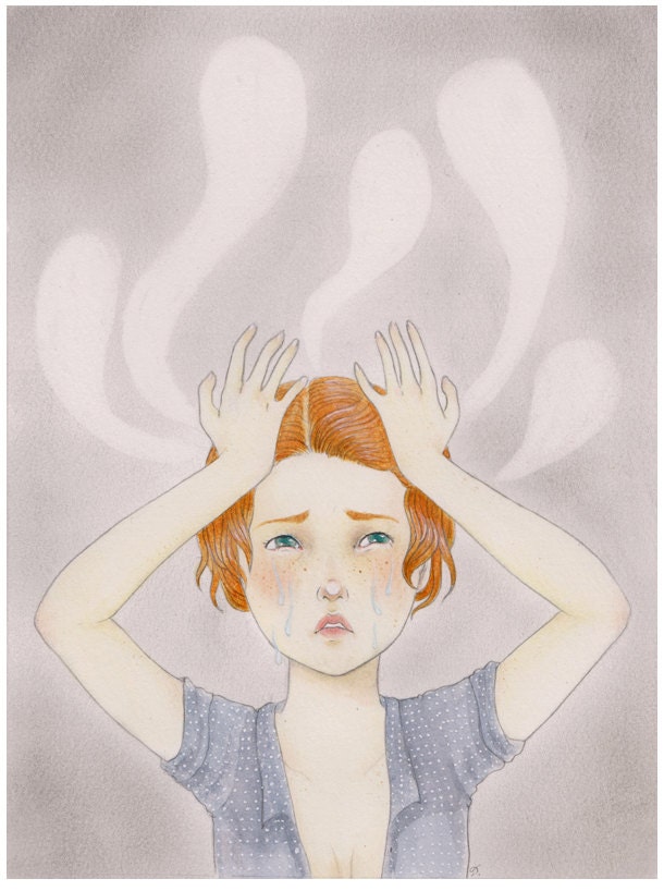 Original Painting - Try To Forget