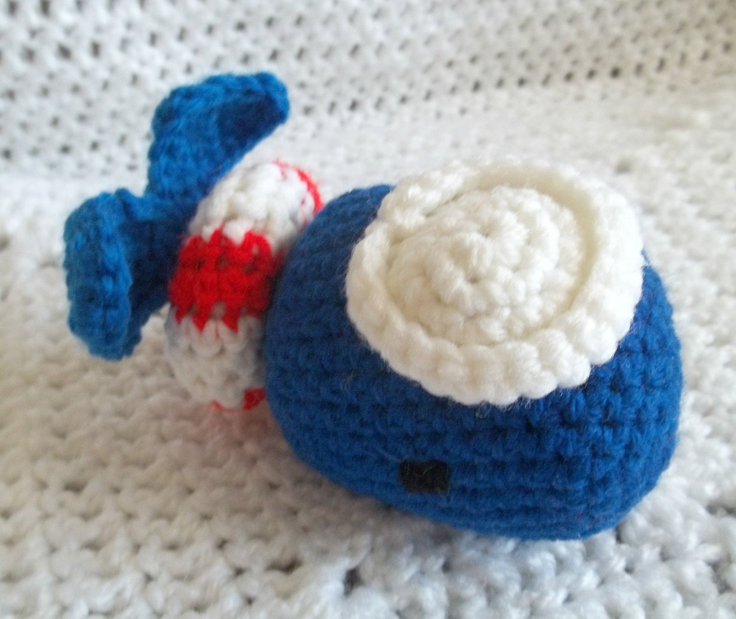Crochet Whale - Crochet Animal Cute Toy - Stuffed Animal