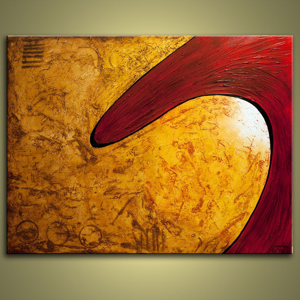 Large Original Painting, Modern contemporary abstract art, oil on canvas by Jacob Pazera