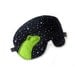 eyemask frog black adjustable sleep mask