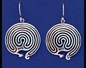 JERICHO LABYRINTH- Sterling Silver- Earrings