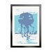 Star Wars - Probe Droid on Hoth Poster