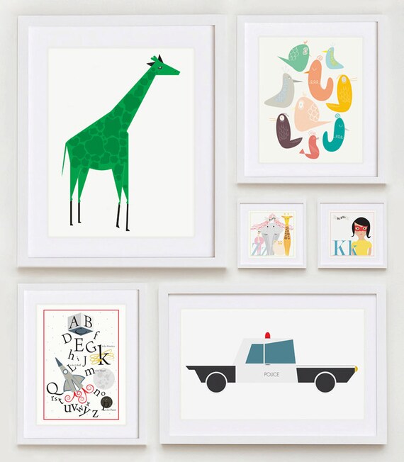 Wall Art, Nursery Wall Art, Airplane Print, Airplane Art, Nursery Print, Modernpop, Come Fly with Me - 11" x 14"