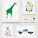 The City - Personalized Wall Art for Kids Room 14" x 11" - Modern Nursery Art for Kids Room - Kids Room Art