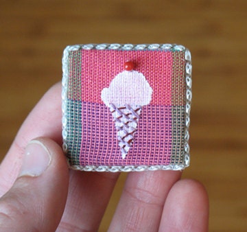 Ice Cream lover pin