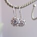 Vintage Swarovski Crystal Earring - Bridal Jewelry - Bridesmaid Jewelry