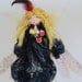 THE SORCERER, soft sculpture fairy doll, Ooak