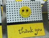 Smiley Faces and Polka Dots Mini Cards 2x2 (6)