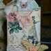 FOR YOU Handmade Gift Tag Card Romantic Cottage Chic
