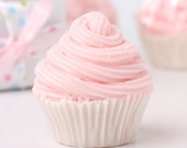 Strawberry Mini Cupcake Soap - Set of 3