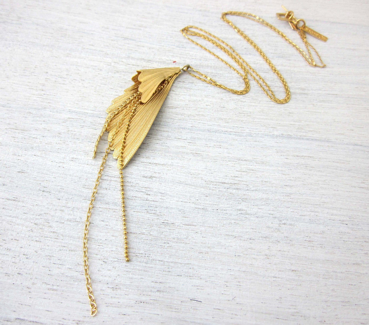 Angel Necklace in Gold