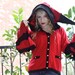 Sale- Military Style Recycled Hoodie with Bell Sleeves by SnugglePants- READY TO SHIP