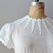 1930s dress / swiss dot 30s dress / Osmanthus dress