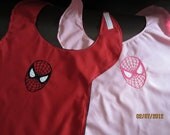SIX Party Capes...perfect for a themed party, party favors  Spiderman, Superman, Batman etc....