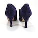 J. Renee Purple Suede New Romantic Slip On Witch Shoes 7.5