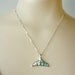 Abalone Whale Tail Necklace