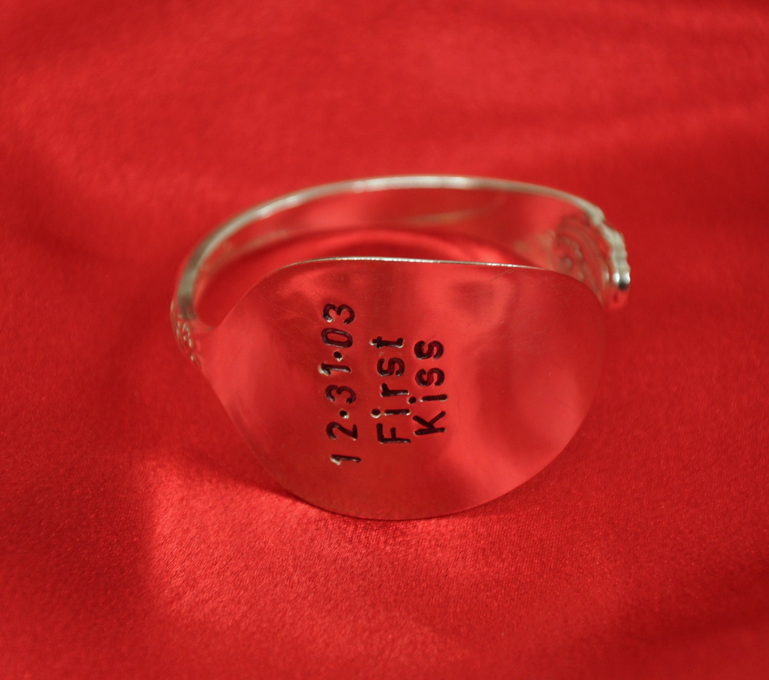 Personalized Spoon Cuff Bracelet