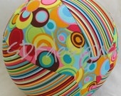 Balloon Ball TOY - Wild N Bright Circles & Rainbow Stripes - As seen with Michelle Obama on Parenting.com