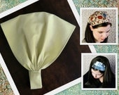Tan Bandana Headband Adult Wide Fabric Headband Women Bandana Head Scarf Bandanna Head band Women Head Wrap Hair Scarf Headcovering