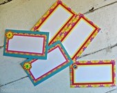 Luau/Flower Place Cards...Set of 10 Place Cards Il_170x135