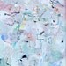 Neptune- Large art original art Original painting large painting colorful painting white painting abstract painting 23.5" x 18.75" inches