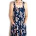 Perfect Long Blue Floral Sun Dress