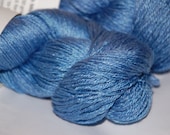 Studio June Yarn, Silky Meri, Superwash Merino & Silk, Fingering Weight, Color: Lapis