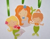 Mermaid Party - Set of 12 Mermaid Favor Tags by The Birthday House Il_170x135
