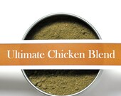 Ultimate Chicken Blend. Truly an ultimate Blend of herbs and spices for the white meats in your life.