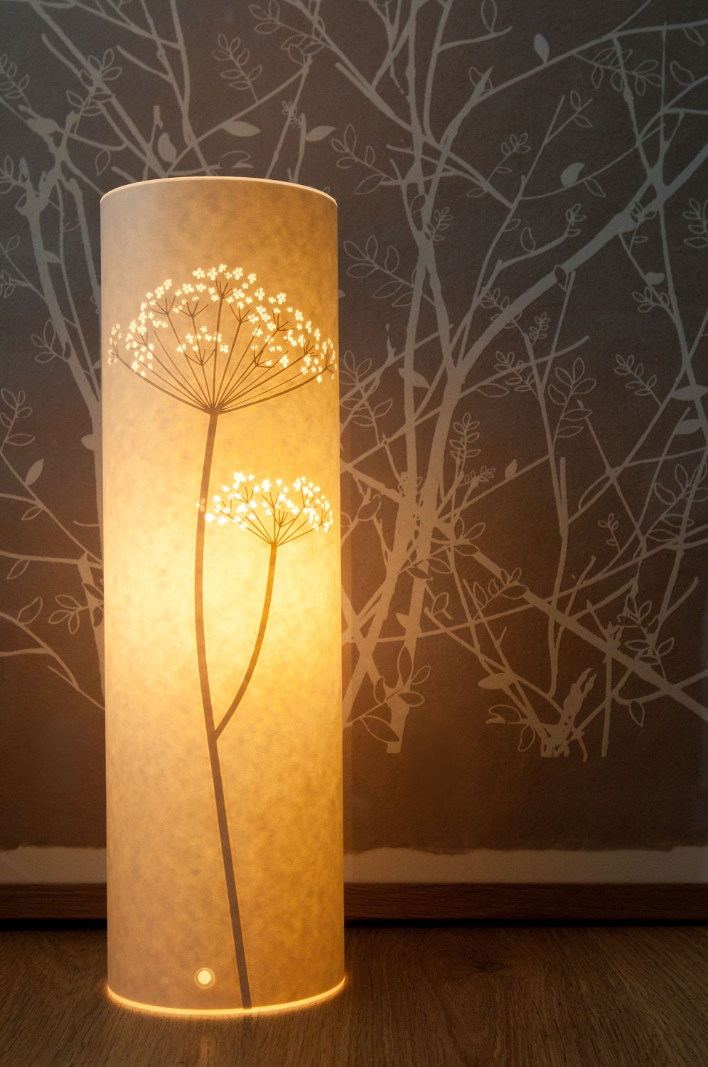 Tall Cow Parsley Lamp