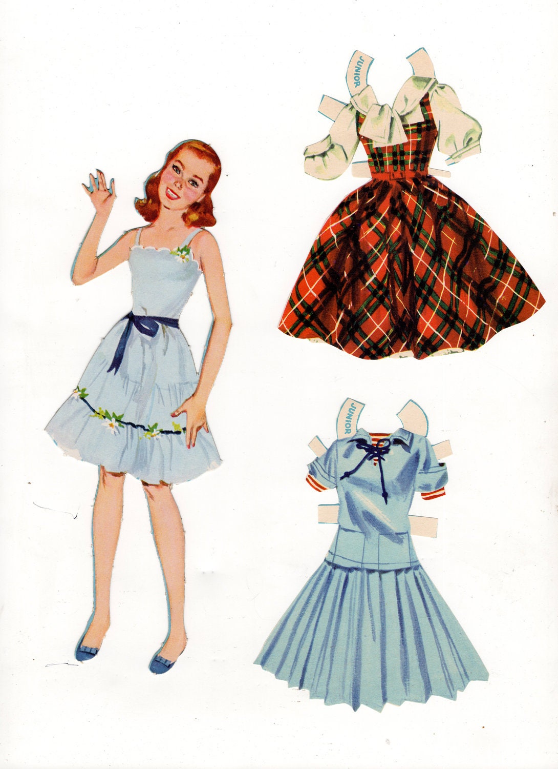 1955-Bride-Doll 1955 Bride Doll http://www.etsy.com/listing/110550490/wedding-paper ...