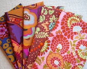 Kaffe Fassett Medley (No.72) - 5 Fat Quarter Bundle - Designer Quilt Fabric
