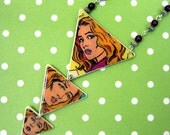 Sassy Comic Lady Necklace