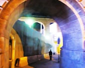 16"x20" Manhattan Bridge arch - canvas print