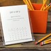 2013 Desk Calendar - 35% OFF SALE - Dictionary Definition Language Simple Desktop Stand