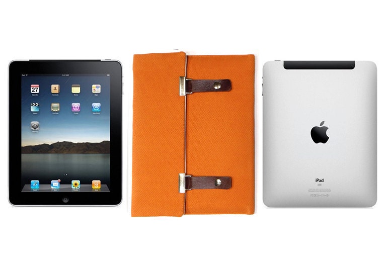 iPad case - orange