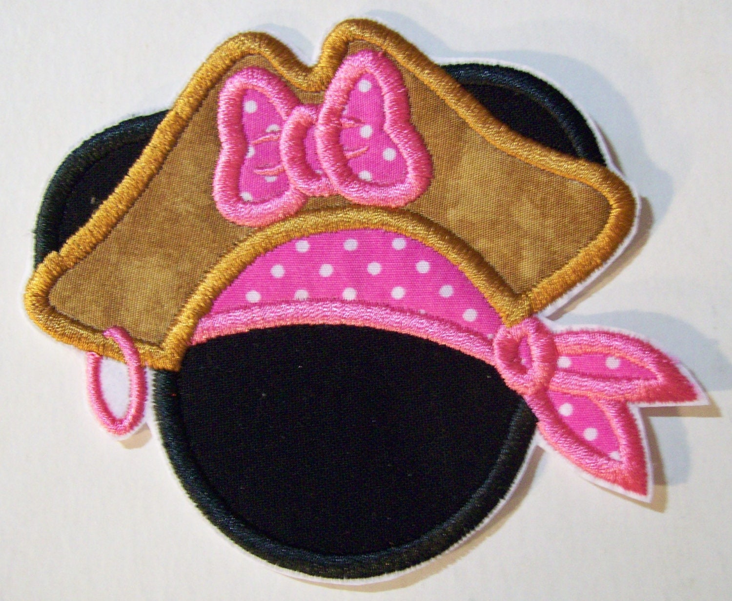 Iron On Applique -Mouse Girl Pirate 98098MGP