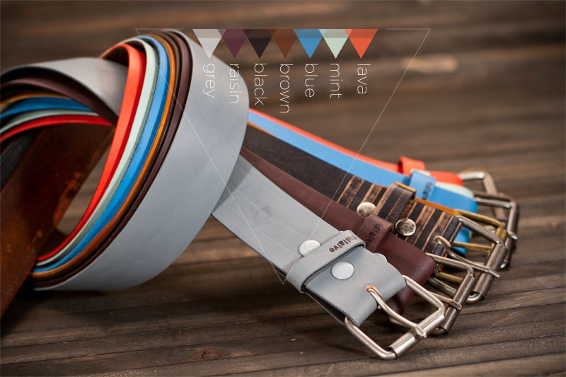 fullgrain leather belt