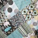 Zoology Patchwork Quilted Baby Blanket