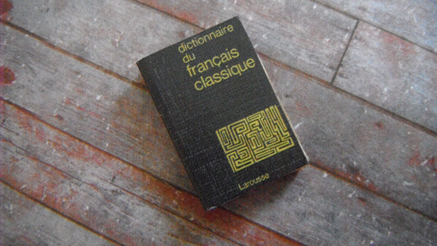 Miniature Book --- French Dictionary