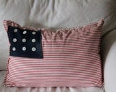 American Flag Pillow