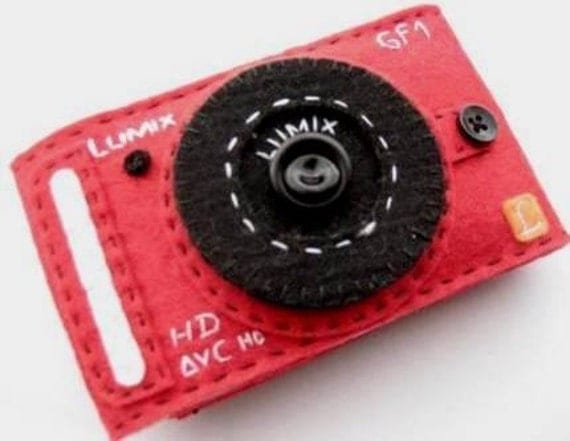 Felt camera case for iphone- new iphone 5 -ipod- mobile- camera