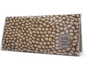 Bi-fold Clutch - coffee dots vintage fabric