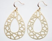 New - Milan, Italy Earrings in Gold - Seen on HGTV's Urban Suburban