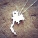 Sterling Silver State Pendants - Made to Order