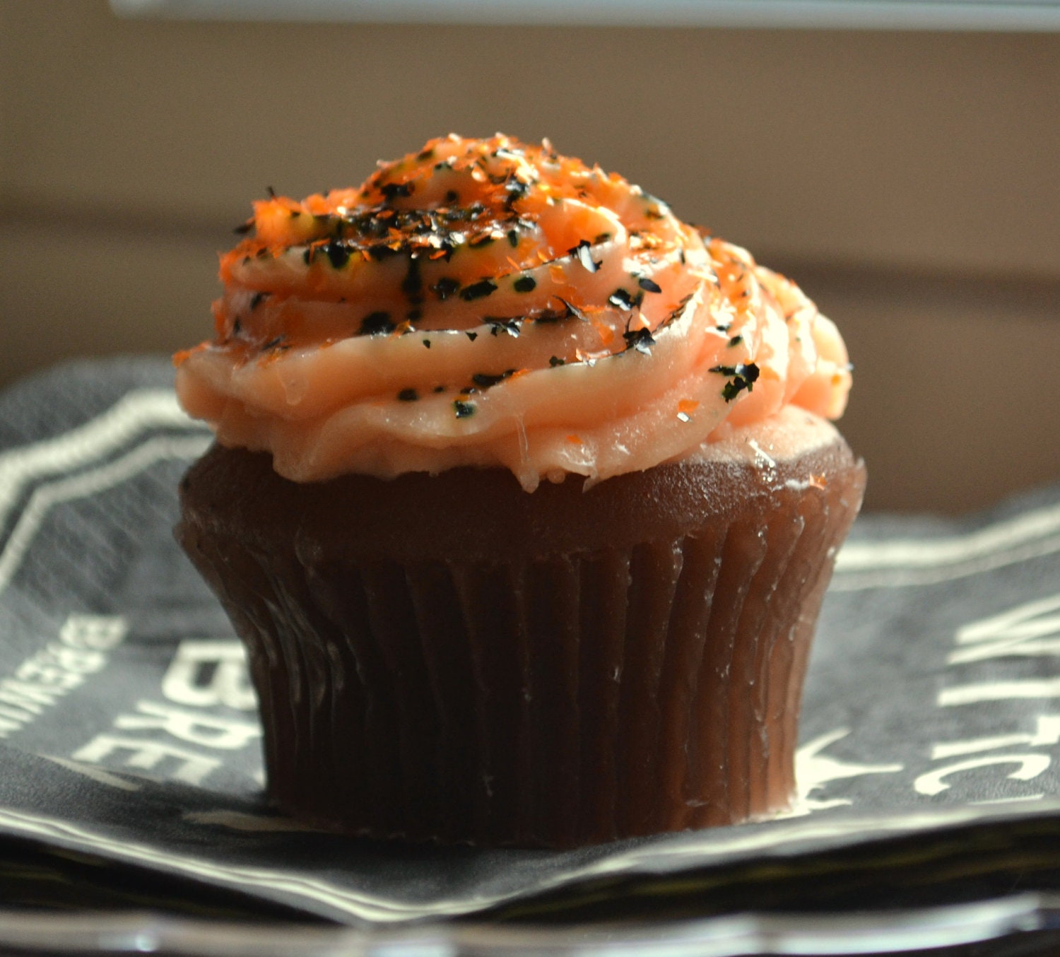 AJs Cupcake Factory Soap - Halloween Trick or Treat Cupcake Soap
