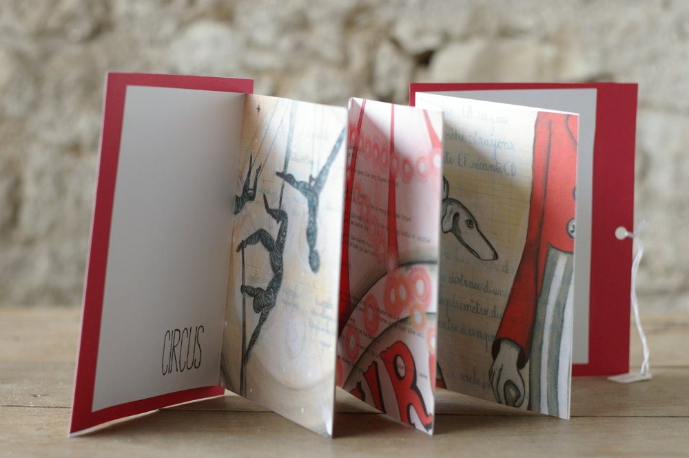 Limited Edition Artists Book. Circus