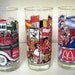 1982 FIFA World Cup / Espana 82 Soccer / Futbol Souvenir Glasses - Set of 3